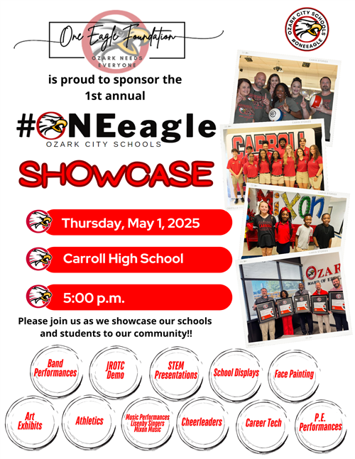 One Eagle Foundation Showcase Flyer