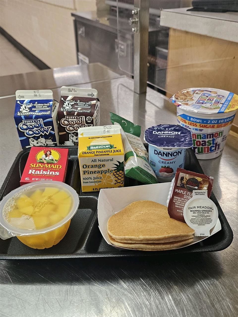 Breakfast at D.A. Smith Middle School