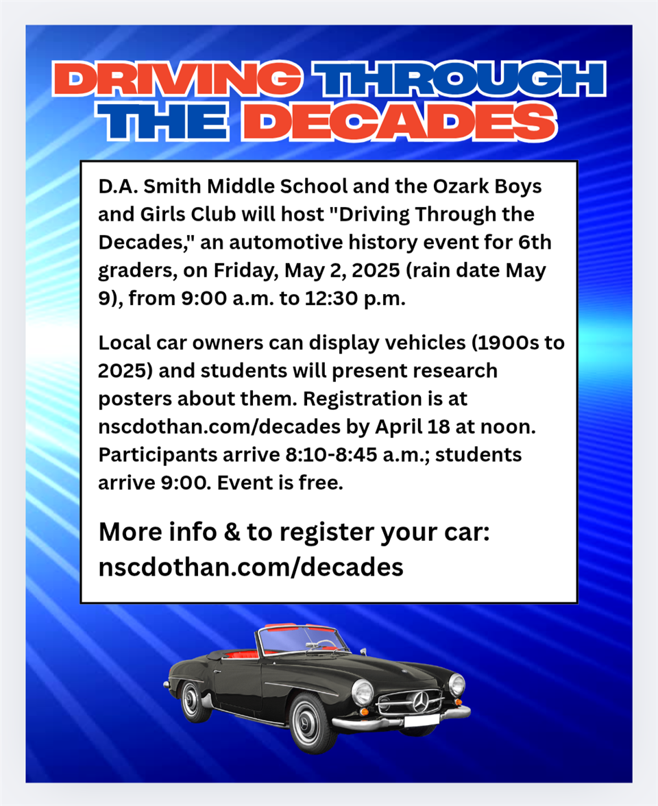 Driving Through the Decades Friday, May 2 2025